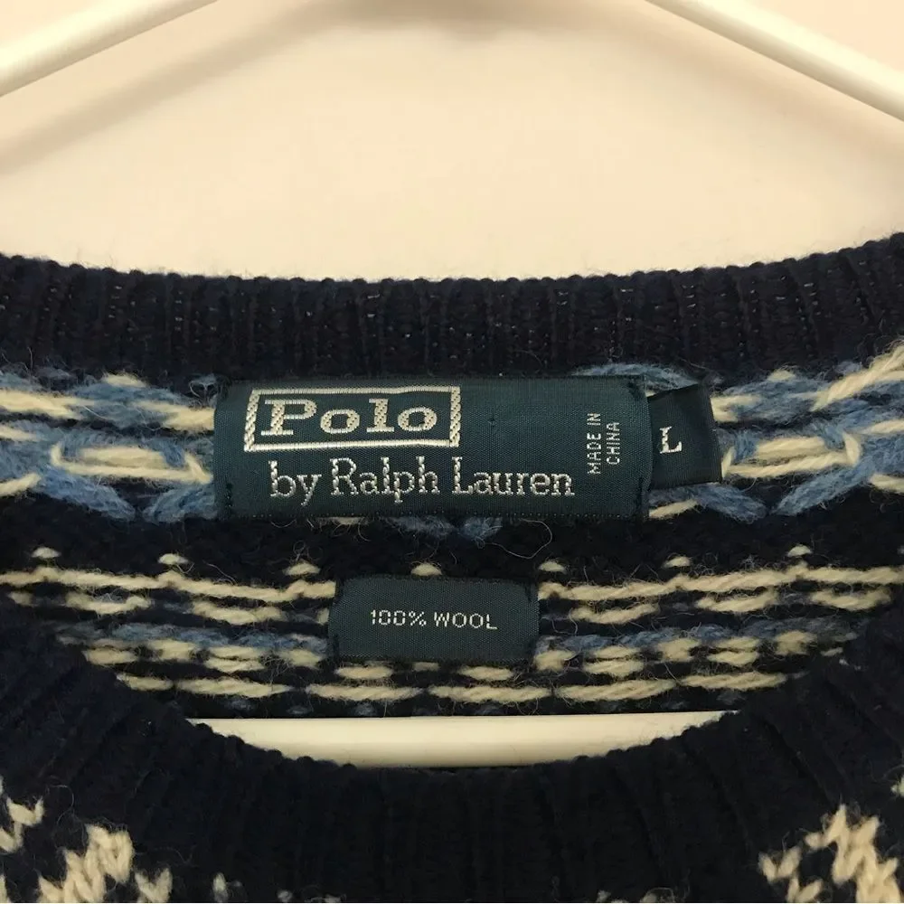 Polo Ralph Lauren 100% wool